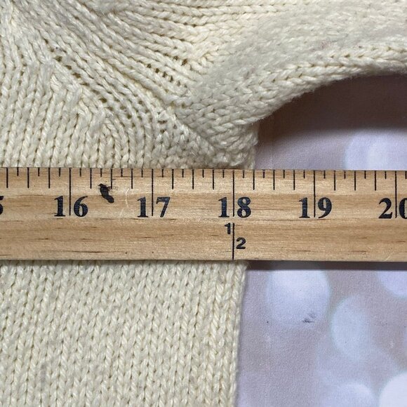 Madewell Heart Keaton Cotton/Poly/Alpaca Pullover Sweater, Women's XS - Picture 6 of 7